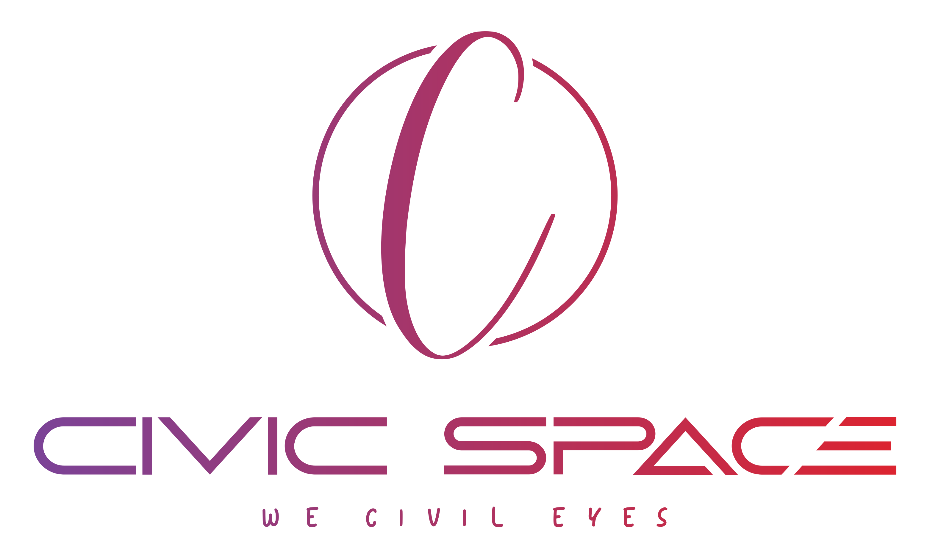 Civic Space logo - We civil eyes